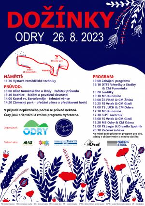 Dožínky 2023, Odry